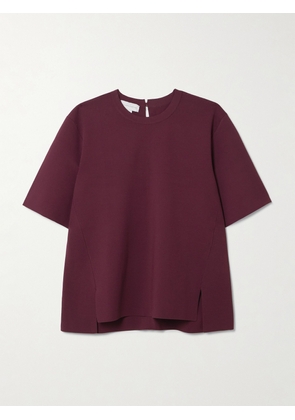 Stella McCartney - Knitted T-shirt - Burgundy - xx small,x small,small,medium,large,x large