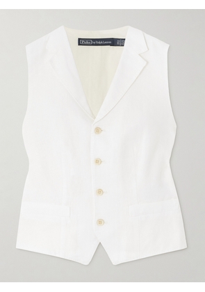 Polo Ralph Lauren - Pauline Linen Vest - Off-white - US0,US2,US4,US6,US8,US10,US12