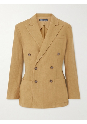 Polo Ralph Lauren - Double-breasted Linen Blazer - Neutrals - US2,US4,US6,US8,US10,US12