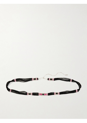 Isabel Marant - Relona Beaded Belt - Black - S,M,L
