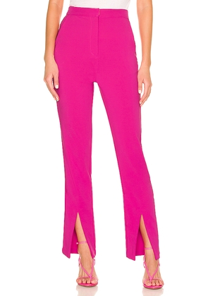 NBD Kalila Pant in Fuchsia. Size L. Also in S, XL, XS.