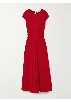 Proenza Schouler White Label - Gathered Ribbed-knit Maxi Dress - US0,US2,US4,US6,US8,US10,US12