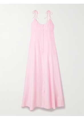 Rosie Assoulin - High Garden Woven Maxi Dress - Pink - US0,US2,US4,US6,US8,US10,US12