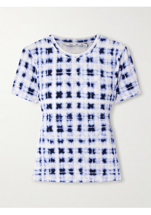 Proenza Schouler White Label - Parson Tie-dyed Jersey T-shirt - Blue - xx small,x small,small,medium,large,x large