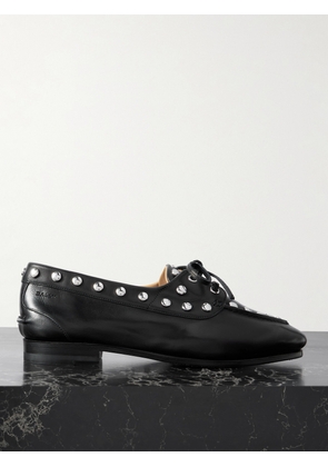 BALLY - Pathy Studded Leather Loafers - Black - IT37,IT37.5,IT38,IT38.5,IT39,IT39.5,IT40,IT40.5,IT41,IT41.5,IT42