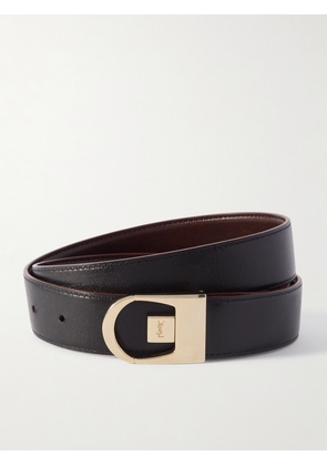 SAINT LAURENT - Leather Belt - Black - 85