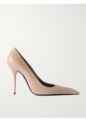 SAINT LAURENT - Élysée Leather Pumps - Neutrals - EU 36,EU 37,EU 38,EU 39,EU 40,EU 41