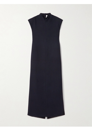 CARVEN - Pleated Twill Midi Dress - Blue - FR 34,FR 36,FR 38,FR 40,FR 42