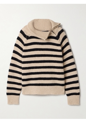 Nili Lotan - Raelynn Striped Cashmere Sweater - Neutrals - x small,small,medium,large