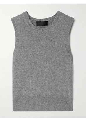 Nili Lotan - May Cropped Cashmere Tank - Gray - x small,small,medium,large,x large