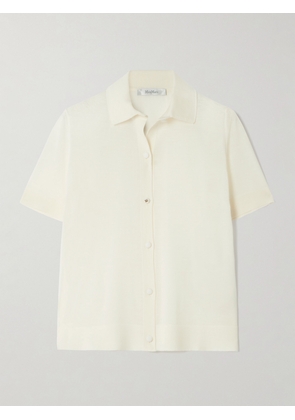 Max Mara - Wool Shirt - White - x small,small,medium,large,x large