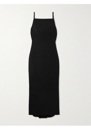 Givenchy - Draped Cady Midi Dress - Black - FR 34,FR 36,FR 38,FR 40,FR 42