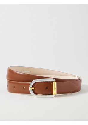Déhanche - Mija Mixed Metal Leather Belt - Brown - XS,S,M,L,XL
