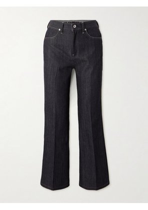Jil Sander - Cropped High-rise Flared Jeans - Blue - 25,26,27,28,29,30
