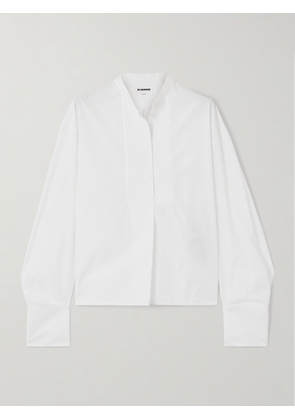 Jil Sander - Thursday Cotton-poplin Shirt - Off-white - FR 34,FR 36,FR 38,FR 40,FR 42,FR 44