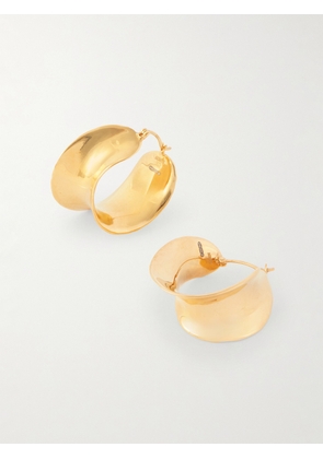 AGMES - Laila Gold Vermeil Hoop Earrings - One size