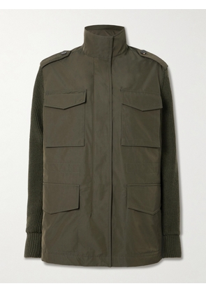 Purdey - Chillingham Wool-paneled Shell Jacket - Green - x small,small,medium,large,x large