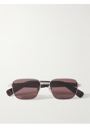 Cartier Eyewear - Première De Cartier D-frame Acetate And Silver-tone Sunglasses - One size
