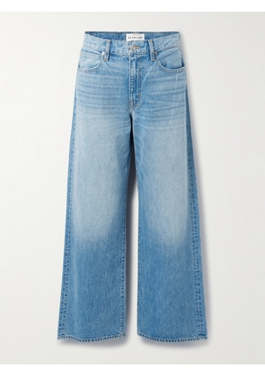 SLVRLAKE - Selena Mid-rise Wide-leg Jeans - Blue - 23,24,25,26,27,28,29,30,31,32