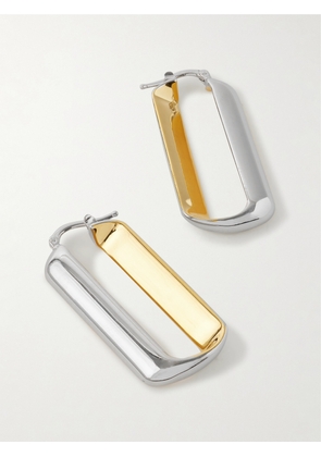 Jil Sander - Silver- And Gold-tone Earrings - One size