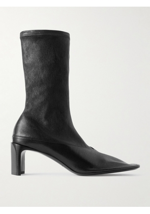Jil Sander - Leather Ankle Boots - Black - IT36,IT37,IT37.5,IT38,IT38.5,IT39,IT39.5,IT40,IT40.5,IT41