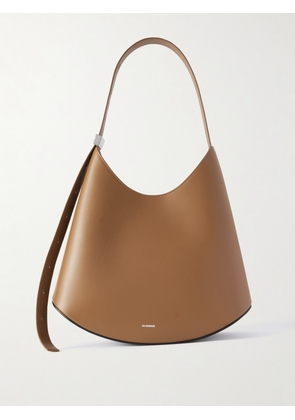 Jil Sander - Medium Leather Shoulder Bag - Brown - One size