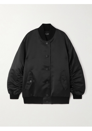 Dolce & Gabbana - Debossed Shell Bomber Jacket - Black - IT36,IT38,IT40,IT42