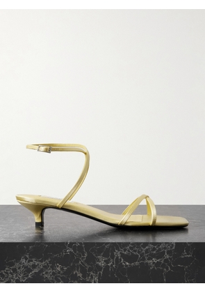 TOTEME - Satin Sandals - Yellow - IT36,IT37,IT38,IT39,IT40,IT41,IT42