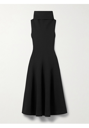 Jacquemus - Draped Crepe Midi Dress - Black - FR 32,FR 34,FR 36,FR 38,FR 40,FR 42