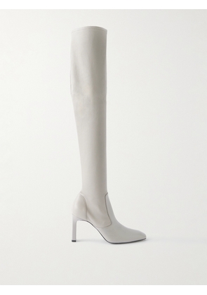 TOTEME - Leather Over-the-knee Boots - Gray - IT37,IT38,IT39,IT40,IT41,IT42