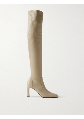 TOTEME - Leather Over-the-knee Boots - Neutrals - IT37,IT38,IT39,IT40,IT41,IT42