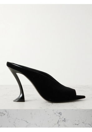 Lanvin - Velvet Mules - Black - FR36,FR37,FR37.5,FR38,FR38.5,FR39,FR39.5,FR40,FR41