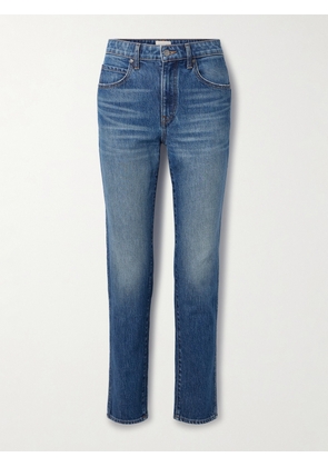 KHAITE - Viv High-rise Slim-leg Jeans - Blue - 24,25,26,27,28,29,30,31,32