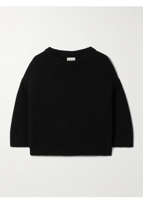 KHAITE - Sabina Cashmere Sweater - Black - x small,small,medium,large,x large