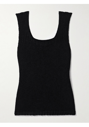 KHAITE - Wil Cotton Tank - Black - x small,small,medium,large,x large