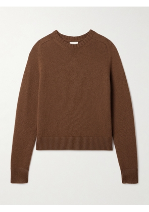 KHAITE - Nera Cashmere Sweater - Metallic - x small,small,medium,large,x large