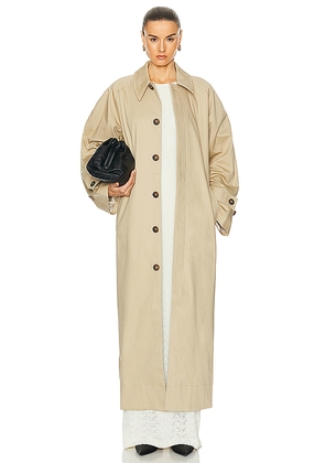 L'Academie by Marianna Ayisa Trench Coat in Tan. Size M. Also in L.