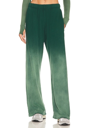 Michael Lauren Theoden Wide Leg Pant in Green. Size L. Also in XS, S, XL.