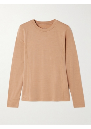 We Norwegians - Snø Merino Wool-blend Base Layer - Neutrals - x small,small,medium