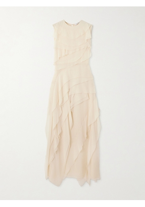 Altuzarra - Gigi Ruffled Silk-chiffon Gown - Off-white - FR 34,FR 36,FR 38,FR 40,FR 42,FR 44