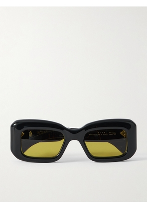 Jacques Marie Mage - Vito Square-frame Acetate Sunglasses - Black - One size