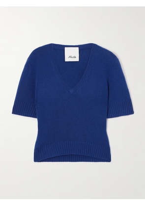 Allude - Cashmere Sweater - Blue - x small,small,medium,large,x large