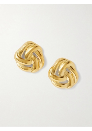 YSSO - + Danielle Copperman Bal Gold-plated Earrings - One size