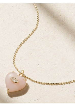 Sydney Evan - 14-karat Gold, Opal And Diamond Necklace - One size