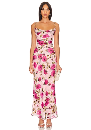 MORE TO COME Haylo Maxi Dress in Pink. Size S. Also in XS, XXS.