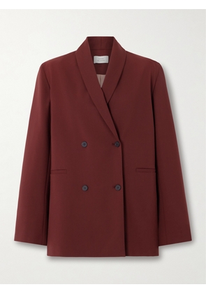 Loulou de Saison - Sancia Wool-blend Blazer - Burgundy - FR 34,FR 36,FR 38,FR 40,FR 42