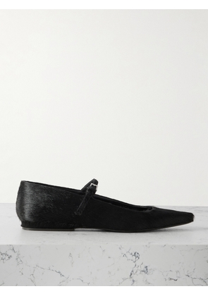 Loulou de Saison - Leone Calf Hair Flats - Black - IT35,IT36,IT37,IT38,IT39,IT40,IT41