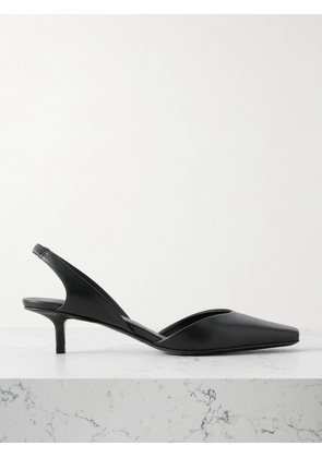 Loulou de Saison - Akila Leather Slingback Pumps - Black - IT35,IT36,IT37,IT38,IT39,IT40,IT41
