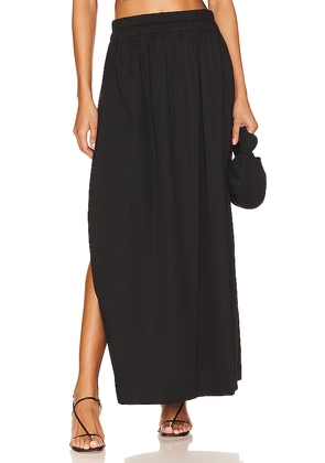 MIKOH Delia Skirt in Black. Size 1/S. Also in 2/M, 3/L.