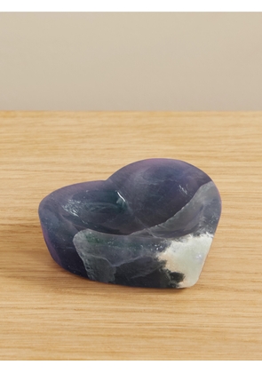 JIA JIA - Heart Small Fluorite Dish - Blue - One size